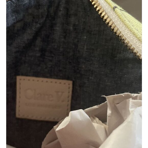 NWT'S Clare V Tennis Balls Belt Bag Neutral Color Sold Out! - Picture 6 of 7